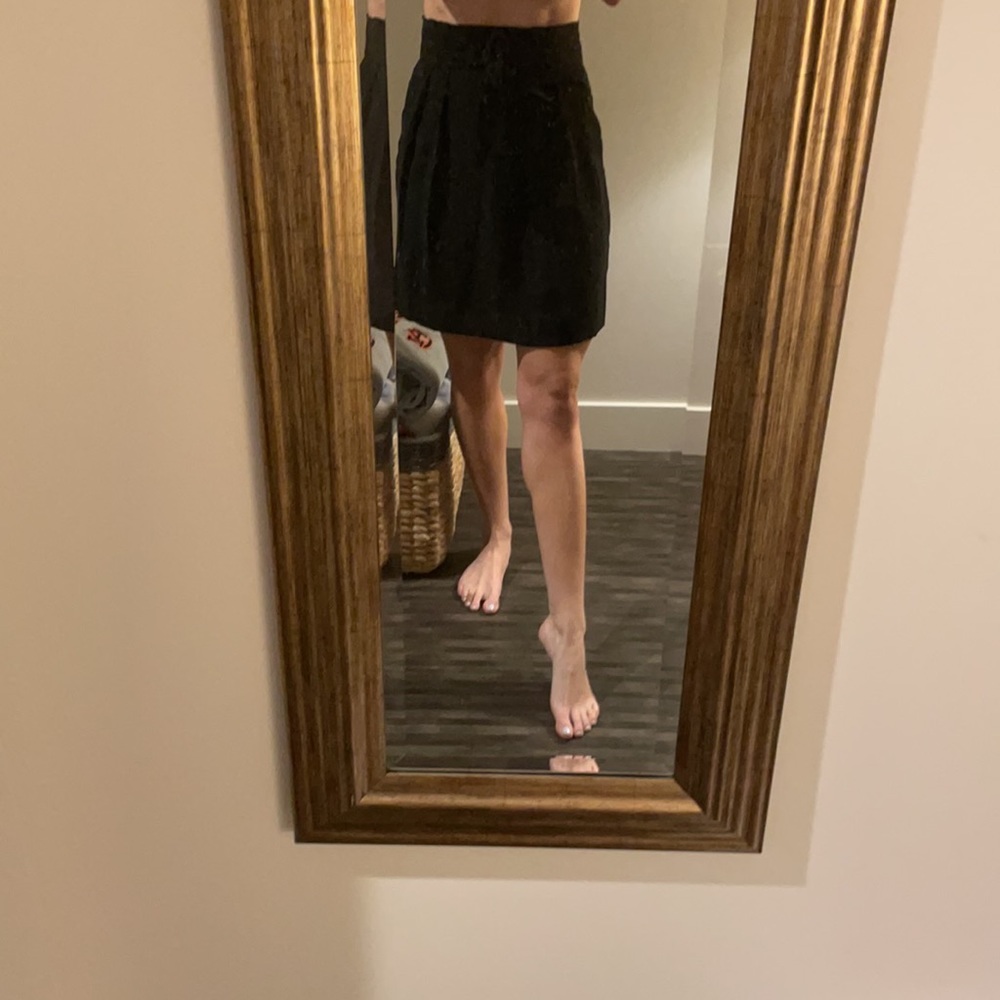 Black H&M Pleated Skirt